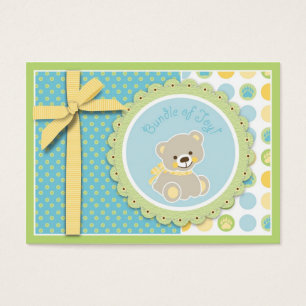 Welcome Bear Gift Tag
