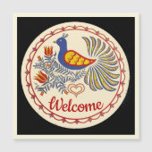 welcome Bluebird Hex Sign (Front)