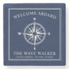 Welcome Boat Message | Nautical Compass Themed
