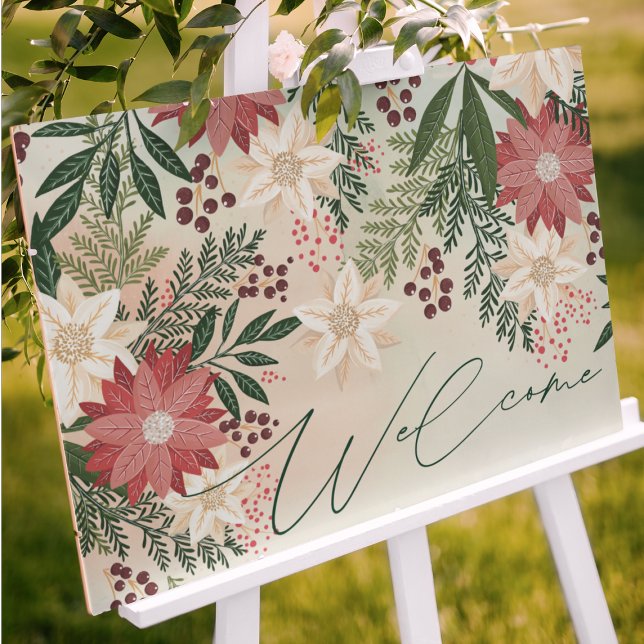 WELCOME | Botanical Splendor Christmas Holiday Poster (Creator Uploaded)