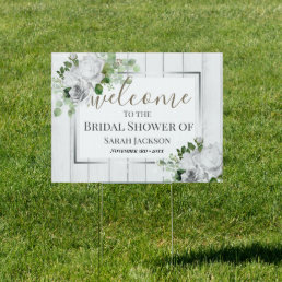 Welcome Bridal Shower Yard Sign