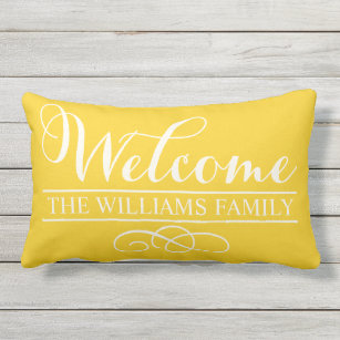 personalized outdoor pillows