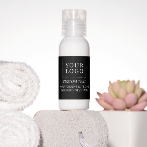 Welcome Business Logo Hand Lotion Travel Bottles