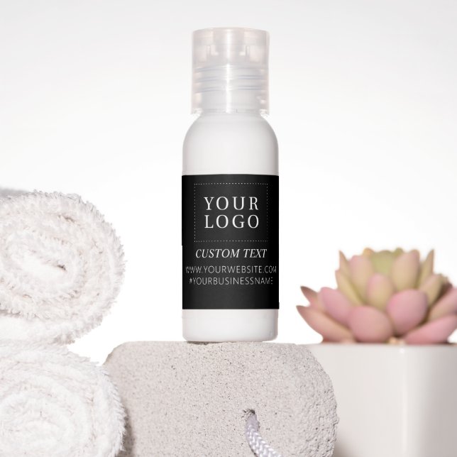 Welcome Business Logo Hand Lotion Travel Bottles (Insitu)