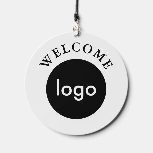 Welcome Business Logo Wind Chime