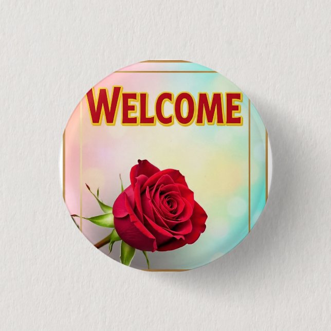 Welcome  button (Front)