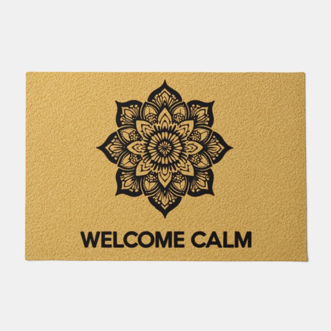 Welcome Calm Doormat (Front)