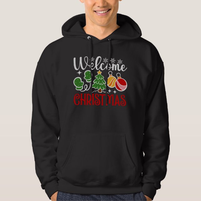 Welcome Christmas-23758  Hoodie (Front)
