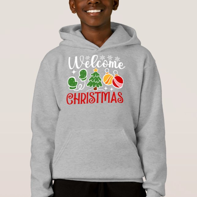 Welcome Christmas-63758 Hoodie (Front)