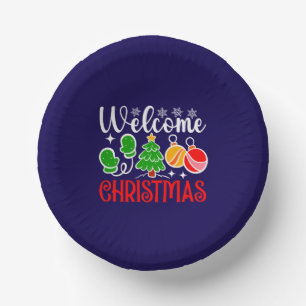 Welcome Christmas-63758 Paper Bowls