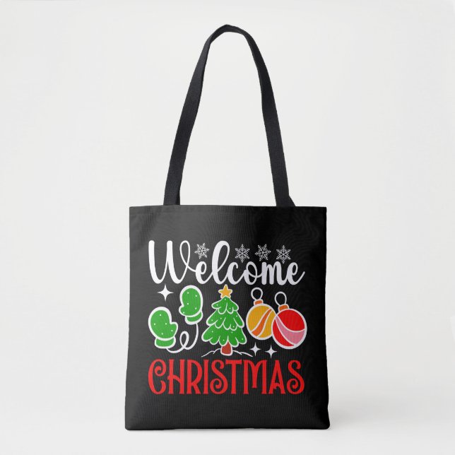 Welcome Christmas-63758 Tote Bag (Front)
