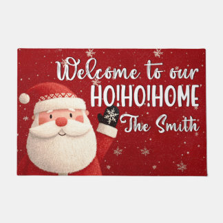 Welcome Christmas Doormat – Festive Holiday Welcom
