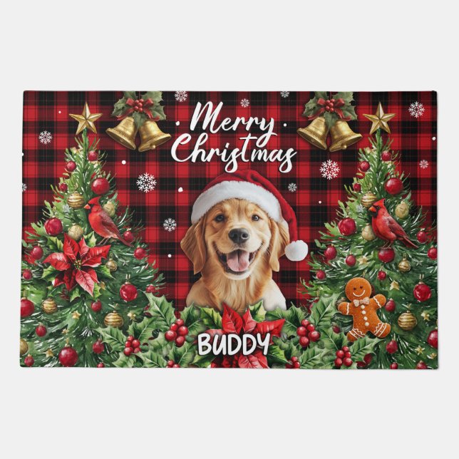 Welcome Christmas Doormat – Festive Holiday Welcom (Front)