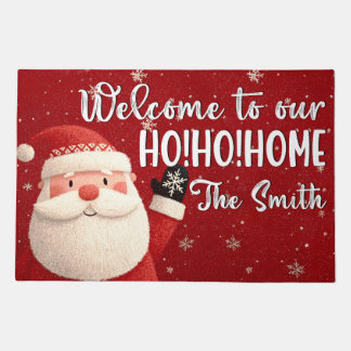 Welcome Christmas Doormat – Festive Holiday Welcom