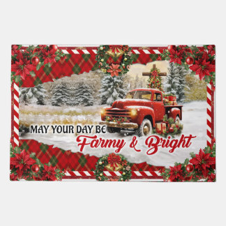 Welcome Christmas Doormat – Festive Holiday Welcom