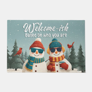 Welcome Christmas Doormat – Festive Holiday Welcom