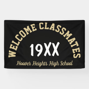Welcome Classmates Class reunion banner