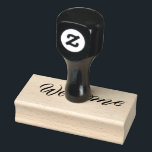 WELCOME craft Personalized rubber stamp<br><div class="desc">Shop for unique wedding themed rubber stamps for invitations,  place cards,  programs and favors. Choose from Blush Paper Co. exclusive designs.</div>