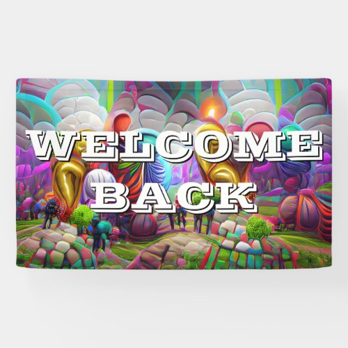 Welcome custom Vinyl Banner 3 x 5 Banner