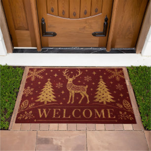 Welcome Deer Doormat