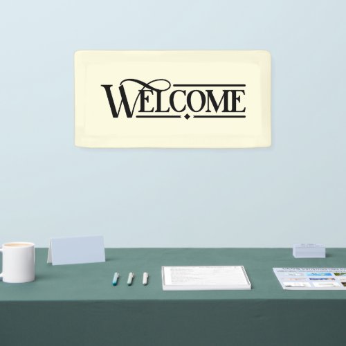 Welcome Design Banner