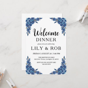 welcome dinner invitation