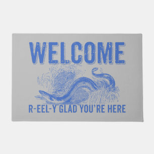 Welcome Eel Humor Doormat