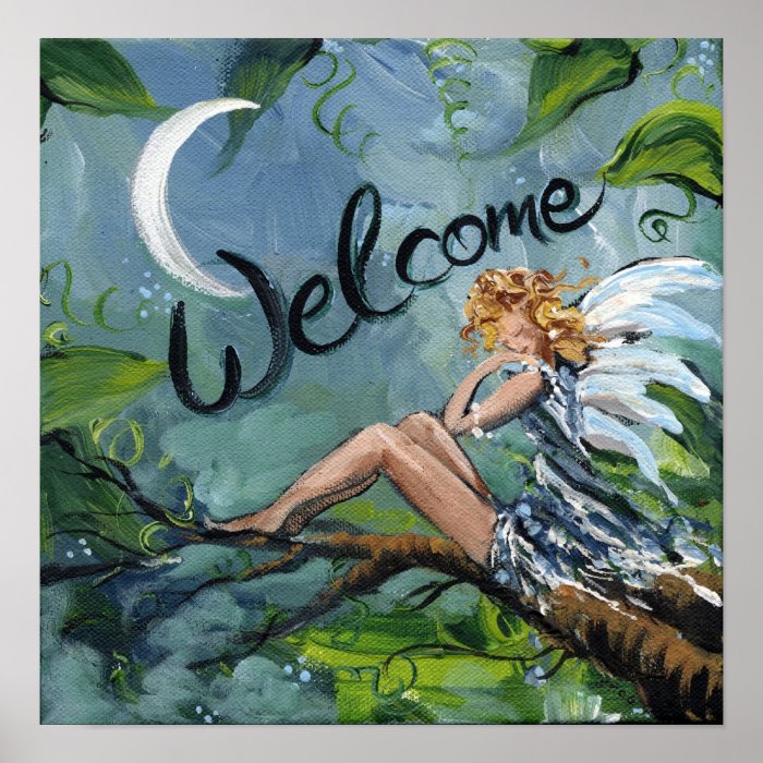 Welcome Fairy Poster