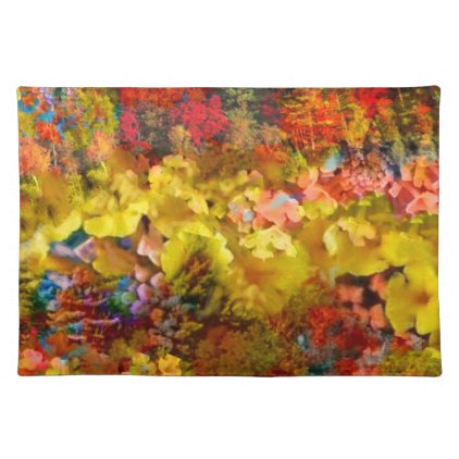 Welcome Fall. Cloth Placemat