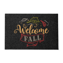 Welcome Fall doormat