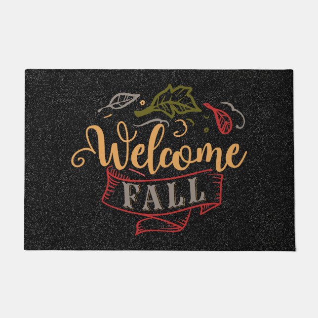 Welcome Fall doormat (Front)
