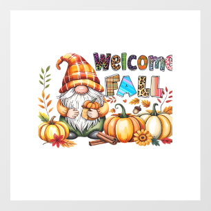 Welcome Fall Gnomes Classic T-Shirt.png Floor Decals