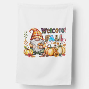 Welcome Fall Gnomes Classic T-Shirt.png House Flag