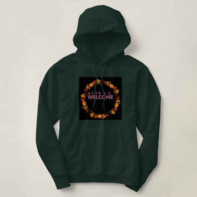 Welcome Fall Hoodie (Design Front)
