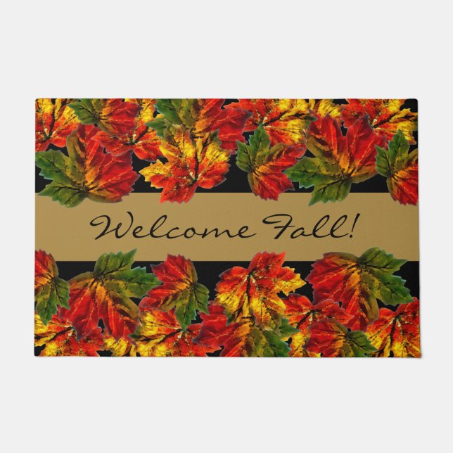 Welcome Fall | Seasonal Door Mat (Front)