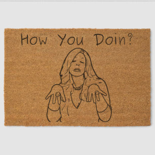 Welcome  fiber doormat