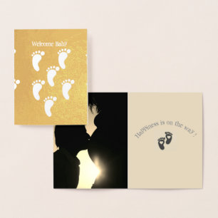 Welcome Foil Card