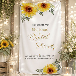 WELCOME for Bridal Shower Banner