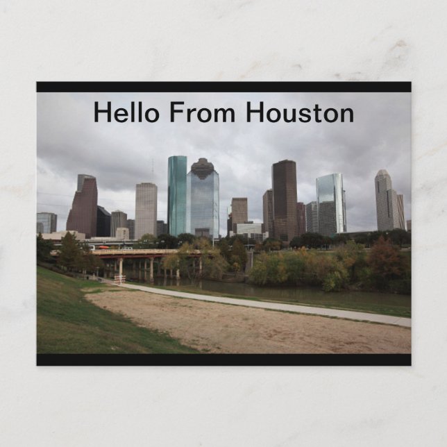 Welcome From Houston, Texas Postcard (Front)