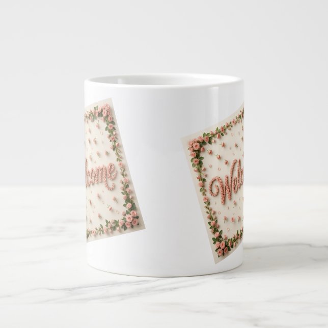 Welcome Giant Coffee Mug (Front)
