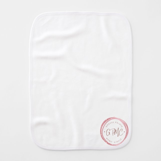 Welcome GMPC Babies! Baby Burp Cloth (Front)