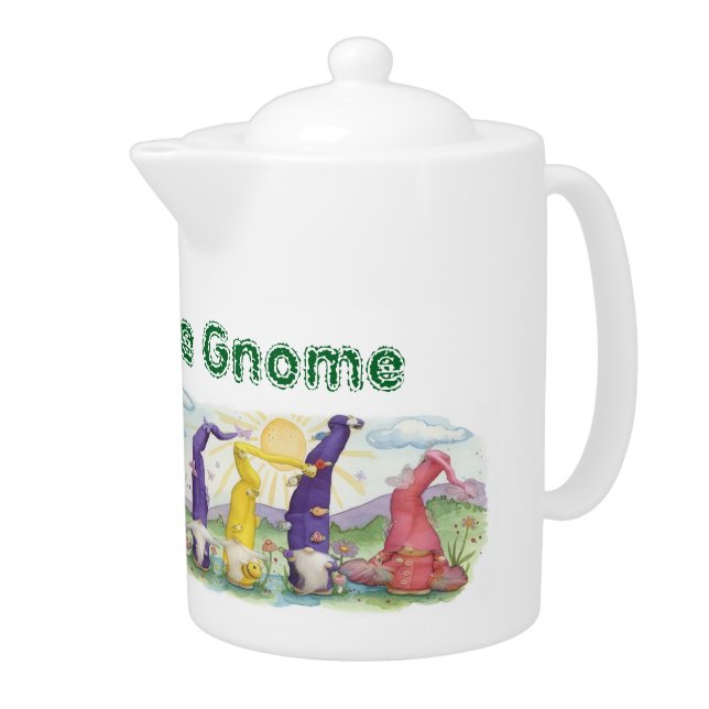 Welcome Gnome Teapot (Right)