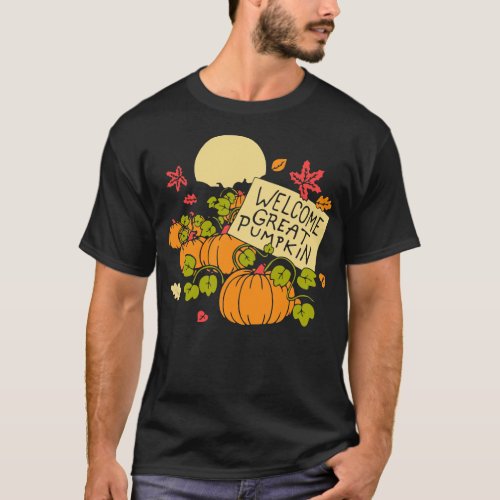 Welcome Great Pumpkin T_Shirt