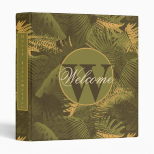 Welcome Guest Information Binder for Hosts