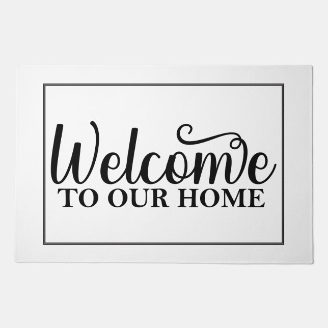 Welcome Guests Doormat (Front)