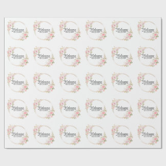 Welcome Handmade Gift Wrapping Paper