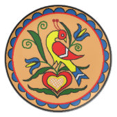 Welcome Hex Sign Dinner Plate (Front)