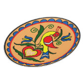 Welcome Hex Sign Dinner Plate (Left Side)