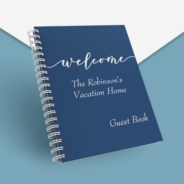 Welcome Holiday Vacation Home Guest Book Sign In (Creator Uploaded)