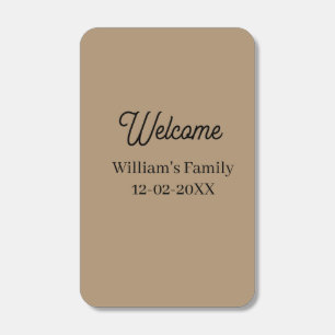 Welcome home add family name house inauguration matchboxes
